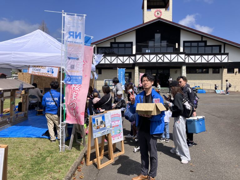 えぼし桜祭り、参加しました。
